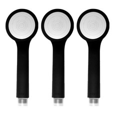 bathtem 霧面黑風淋室, 啞光黑, 3個