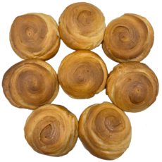 우유를 넣어 부드럽고 고소한 12겹 밀크 데니쉬 페스츄리 8p, 320g, 1개