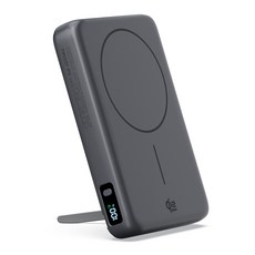 아트뮤 Qi2 25W 맥세이프 초고속 무선 보조배터리 10000mAh, 그레이, QB610