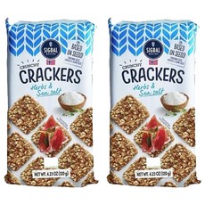 草本海鹽餅乾, 2包, 120g