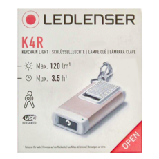 LEDLENSER 萊德雷神 K4R 120流明手電筒，鑰匙燈，最長3.5小時, 玫瑰金, 1個