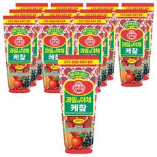 오뚜기 과일과 야채 케찹, 280g, 12개