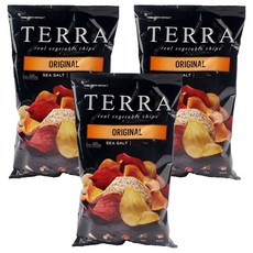 Terra 原味蔬菜薯片, 141g, 3個