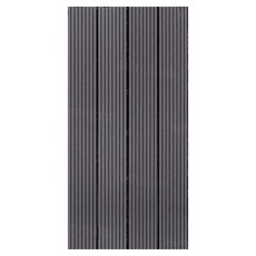 二代塑木地板, 60 x 30cm, 直紋灰, 2200g, 11個