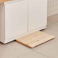 高級扁柏原木腳踏板, 混合色, 1個