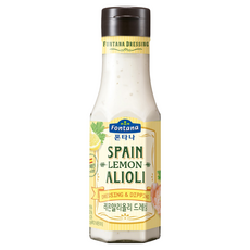 폰타나 레몬 알리올리 드레싱, 270g, 1개