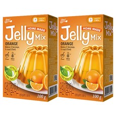브레드가든 오렌지젤리믹스 젤리만들기, 100g, 2개