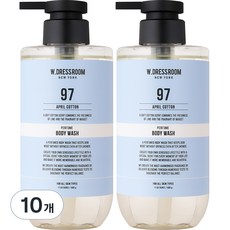 W更衣室保濕香水沐浴露No 97 April Cotton, 500g, 10瓶