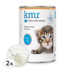 펫에그 고양이 KMR 리퀴드 분유, 초유, 325ml, 2개