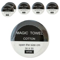 원이네 일회용 코인 샤워 타월, 30개입, 6개