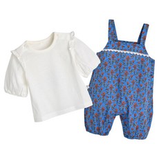 moimoln 兒童透氣舒爽七分連身衣套組 M242UUN29P