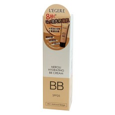 L'EGERE 橙花原液保濕BB霜 SPF25 遮蔽瑕疵 保濕提亮 毛孔隱形 物理防曬, #01 自然色, 25ml, 1條