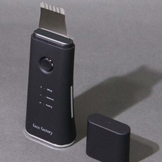 face factory 微電流頭皮去角質儀, 黑色, FF-15A