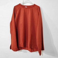 아뗄릭 여성용 오버핏 캐주얼 나그랑 맨투맨 03410