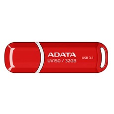 ADATA 威剛 隨身碟 UV150 U3 紅色, 32GB, 1個