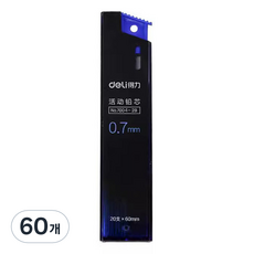 피어니스트 스틱 샤프심 2B 랜덤발송, 60개, 0.7mm