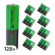 鹼性 AA 電池, 128入, 1入