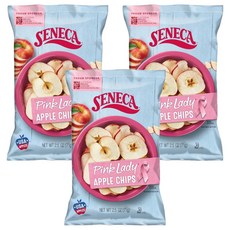 Seneca 粉紅佳人蘋果脆片, 3包, 71g