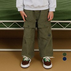 OWLEYBARN 兒童大口袋燈芯絨褲