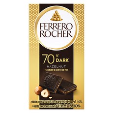 페레로로쉐 페레로 로쉐 다크 초콜릿 바, 90g, 1개