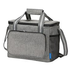 Campeggio 冷熱兩用口袋保溫保冷袋, 灰色, 1個