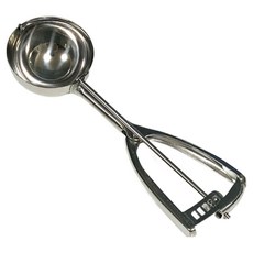 YUKIWA 冰杓 18-8 不鏽鋼冰淇淋勺, 銀色, 1支