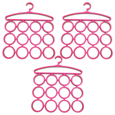 KEYWAY 司伯特圓圈衣物, 桃紅色, 3個