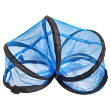 JACKSON GALAXY 管教惡貓傑克森 PETMATE 傑克森系列 貓咪網狀隧道 DK-31114, 藍色, 1個