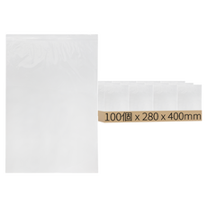 透明PE夾鏈袋, 100個, 1包