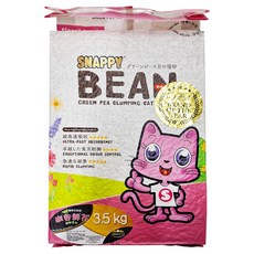 SNAPPY 豌豆砂 幽谷鮮花 急速凝集 卓越氣味控制, 3.5kg, 1包