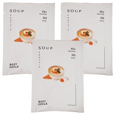 BODY GOALS 鹹蛋湯 高纖營養湯 15g蛋白質 BCAA膳食纖維, 29g, 3包