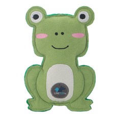 Bean Off House聲音動物系列小狗迷你填充玩具 17*12cm, 青蛙, 1個