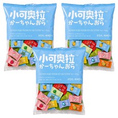 샤오커오라 민트향 비타민C 과일 12종 믹스 무설탕 사탕 캔디, 100g, 3개