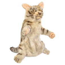 HANSA TOY 絨毛填充豹手偶, 1個