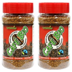 零咖啡因即溶咖啡, 100g, 1罐, 2罐