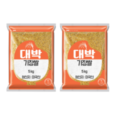 대박 기장쌀, 5kg, 2개