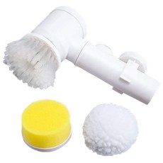 省力免手沾全能清潔刷組 PP材質 海綿 羊羔絨 427克, 1組