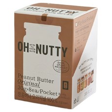 OH NUTTY 口袋花生醬 原味, 30g, 8個