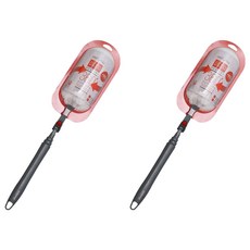밀레마 피코 더스터 먼지떨이 스타터킷 롱핸들 + 리필 3p, 더스터(화이트), 핸들(그레이), 2세트
