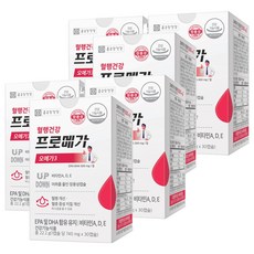 Chong Kun Dang 鍾根堂 Pro Mega Omega-3維他命E膠囊, 6盒