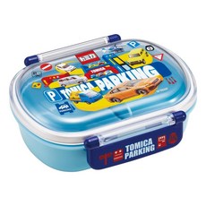 Skater 銀離子橢圓形雙扣便當盒, 多美車, 1個