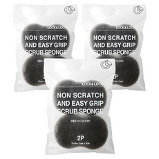 LocknLock 樂扣樂扣 防刮菜瓜布, 3包, 2入