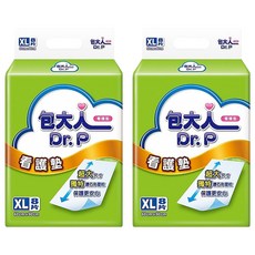 Dr.P 包大人 看護墊 鑽石型壓紋 強力吸收, XL(60 x 90cm), 8片, 2包