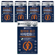 네이처드림 활력에 좋은 비타민B 컴플렉스, 30정, 5개