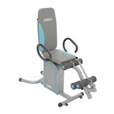 로베라 전동 거꾸리 체어 좌식 안장형, IT-2000, 그레이 + 블루