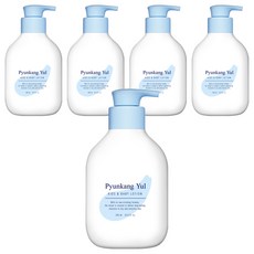 Pyunkang Yul 扁康率 孩童用身體乳 嬰兒爽身粉香, 590ml, 5瓶