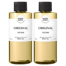 HAPPY BATH Original系列保濕身體油 經典果香, 250ml, 2瓶