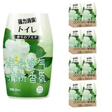 DODOWU 嘟嘟屋 浴廁芳香劑/香氛蛋, 8個, 260ml, 梔子花香