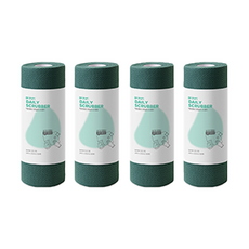 Dr.Puri 拋棄式菜瓜布 大型 60入, 深綠色, 4個