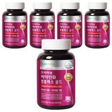 뉴트리디데이 프리미엄 비타민B 컴플렉스 골드, 90정, 5개